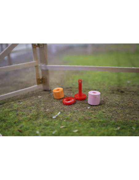 Jouet à friandises pour figurines de chevaux - Box et paddock