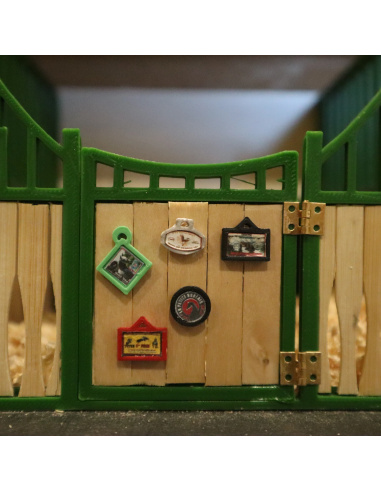 Lot de 5 Plaques de Compétitions pour Écuries Miniatures - LesMinis