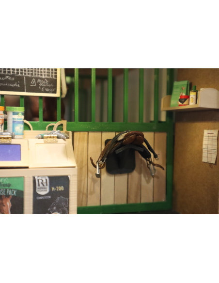 Portes-Selles Noirs pour Figurines Équestres Schleich - LesMinis