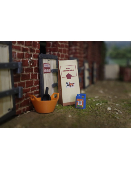 Set d'Alimentation Complet pour Figurines de Chevaux - LesMinis