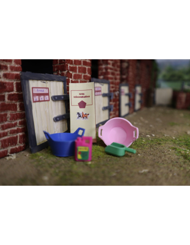Set d'Alimentation Complet pour Figurines de Chevaux - LesMinis