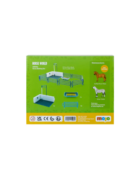 Ensemble Aire de Lavage pour Chevaux Réaliste | MOJO | Monde Équestre