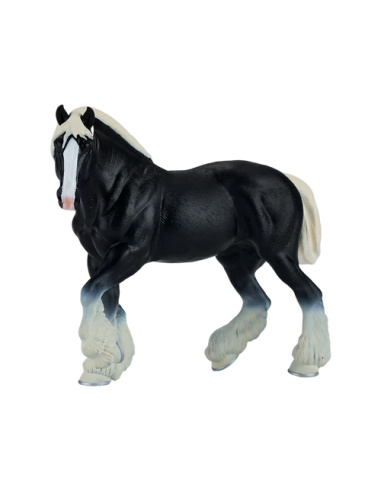 Figurine Cheval Clydesdale Noir – Chevaux | Mojo