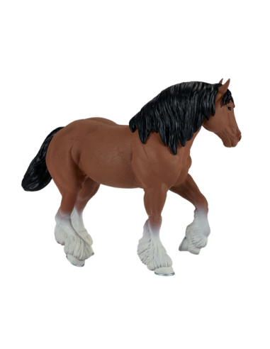 Figurine Cheval Clydesdale Marron – Chevaux | Mojo