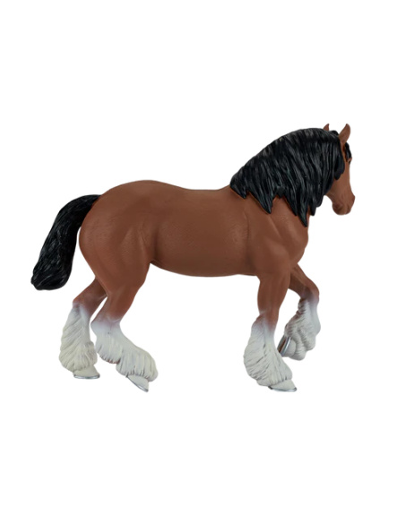 Figurine Cheval Clydesdale Marron – Chevaux | Mojo
