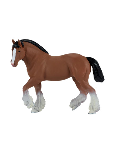 Figurine Cheval Clydesdale Marron – Chevaux | Mojo