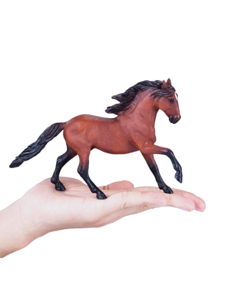 Figurine Cheval Lusitanien Mojo - Élégance du Dressage en Miniature 381002