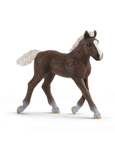 Poulain Forêt-Noire Schleich 13899 | Figurine réaliste pour collectionneurs et passionnés