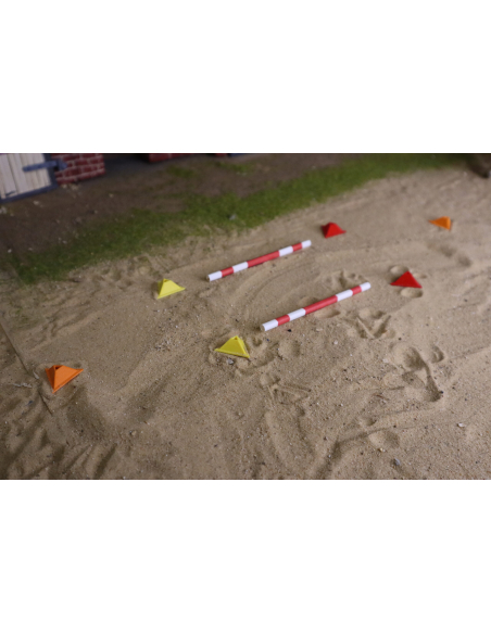 Cônes d'Exercice pour Modélisme Équestre - Multicolores et Polyvalents - LesMinis