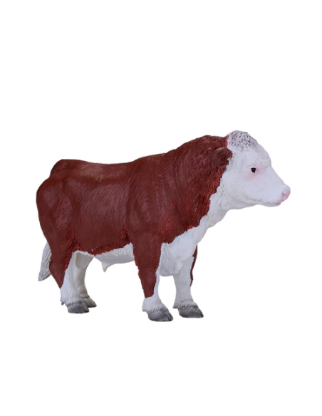 Figurine Taureau Hereford – Animaux de la Ferme | Mojo