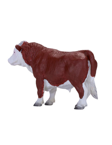 Figurine Taureau Hereford – Animaux de la Ferme | Mojo