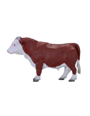 Figurine Taureau Hereford – Animaux de la Ferme | Mojo
