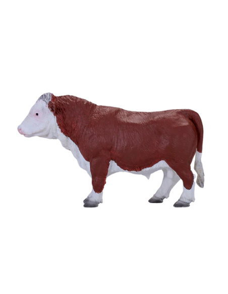 Figurine Taureau Hereford – Animaux de la Ferme | Mojo