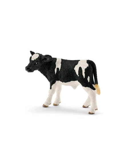 Figurine Veau Holstein Schleich 13798 - Exploration de l'Élevage Laitier