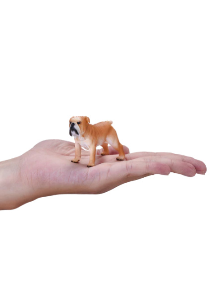 Bulldog Anglais - Figurine chien Mojo 381053 | Compagnon Sans Tracas Réaliste