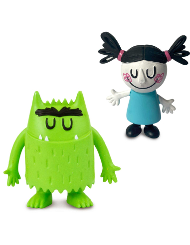 Figurine Monstre Sérénité inspirée du livre La Couleur des Émotions