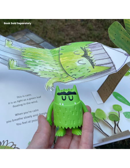 Figurine Monstre Sérénité inspirée du livre La Couleur des Émotions