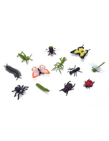 Ensemble Insectes et Araignées Réaliste | Tube MOJO | Découverte Sensorielle