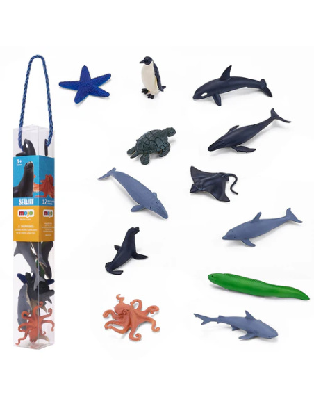 Ensemble Vie Marine Réaliste | MOJO | Découverte Sensorielle