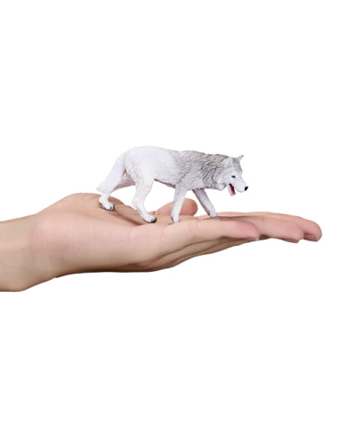Figurine de Loup Arctique Mojo - Réaliste et Éducative 381052