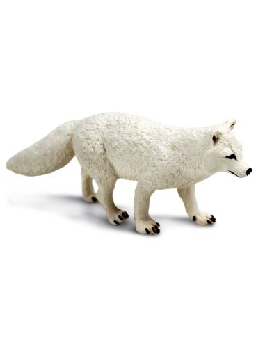 Figurine Renard Arctique Safari Ltd® 100731 - Immersion dans le Monde Polaire