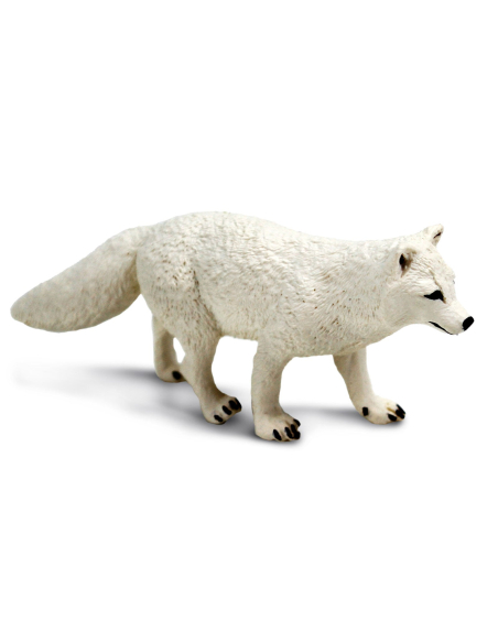 Figurine Renard Arctique Safari Ltd® 100731 - Immersion dans le Monde Polaire
