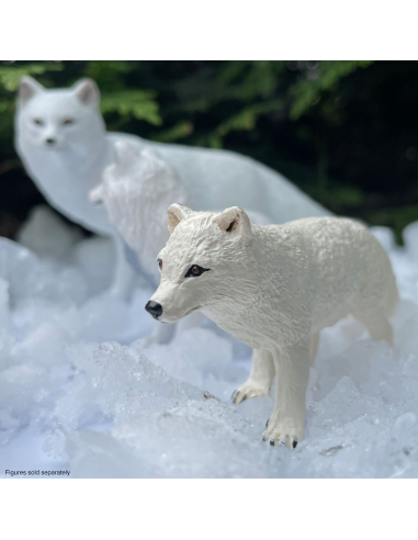 Figurine Renard Arctique Safari Ltd® 100731 - Immersion dans le Monde Polaire