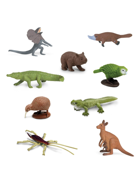 Continent Australie Safari Ltd® - Découverte de la Faune Australienne - Montessori