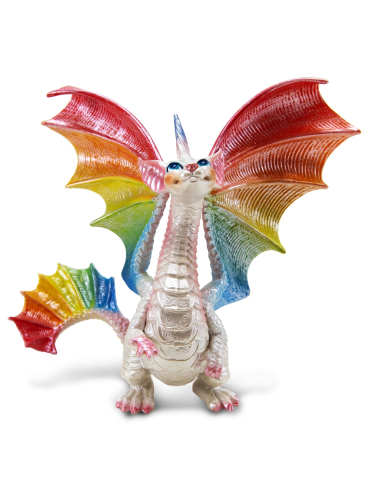 Prismara – Le Dragon Fée Arc-en-Ciel | Safari Ltd® Figurine à Collectionner