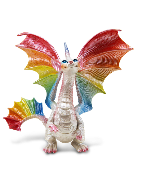 Prismara – Le Dragon Fée Arc-en-Ciel | Safari Ltd® Figurine à Collectionner