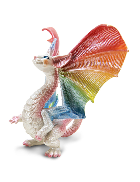 Prismara – Le Dragon Fée Arc-en-Ciel | Safari Ltd® Figurine à Collectionner