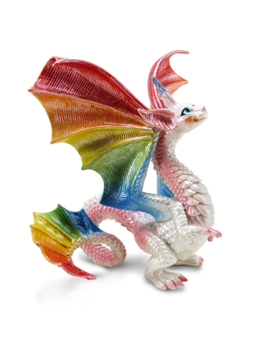 Prismara – Le Dragon Fée Arc-en-Ciel | Safari Ltd® Figurine à Collectionner