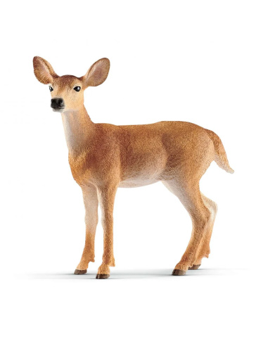Figurine de biche de Virginie Schleich 14819 - Collection Wild Life