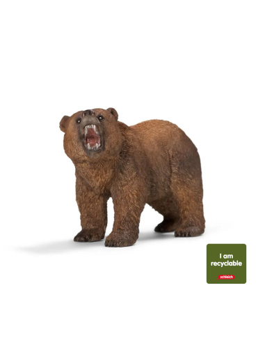 Figurine Ours grizzly Schleich 14685 - Réaliste