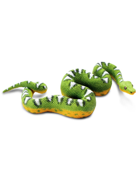 Figurine Boa Émeraude (Corallus caninus) – Reptiles Exotiques | Safari Ltd®