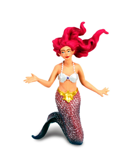Coralia – La Sirène aux Cheveux Roses | Safari Ltd® Figurine à Collectionner