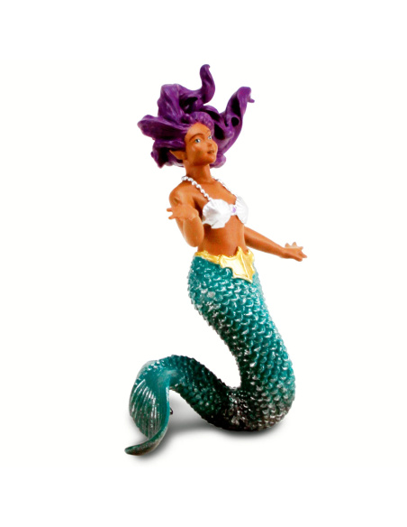 Violette – La Sirène aux Cheveux Violets | Safari Ltd® Figurine à Collectionner