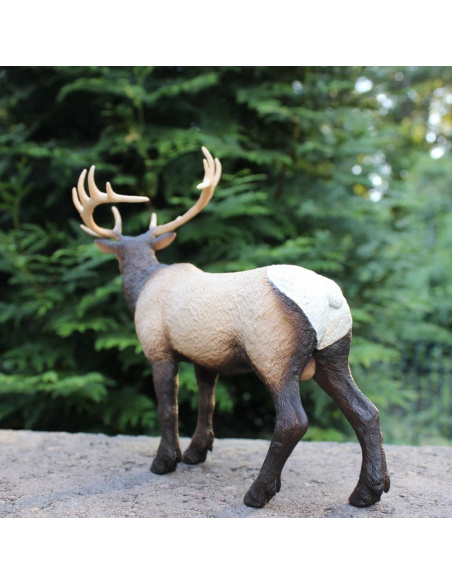 Figurine Wapiti Réaliste | Safari Ltd | Animaux de la Forêt