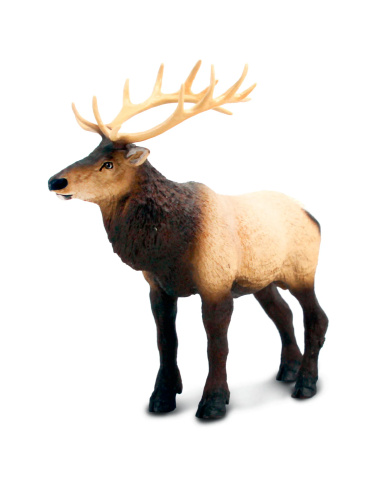 Figurine Wapiti Réaliste | Safari Ltd | Animaux de la Forêt