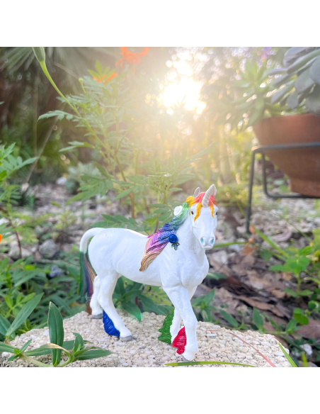 Arcadia – La Licorne Arc-en-Ciel | Figurine Safari Ltd® à Collectionner