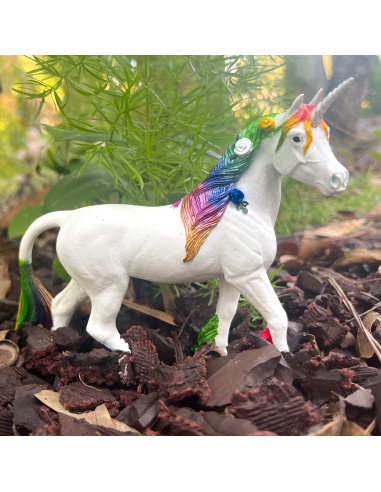 Arcadia – La Licorne Arc-en-Ciel | Figurine Safari Ltd® à Collectionner