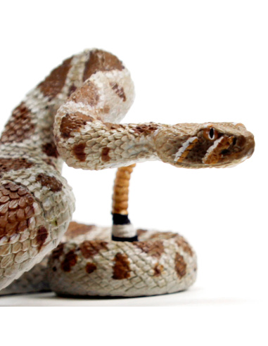 Figurine Crotale Diamantin de l'Ouest Réaliste | Safari Ltd | Animaux Sauvages
