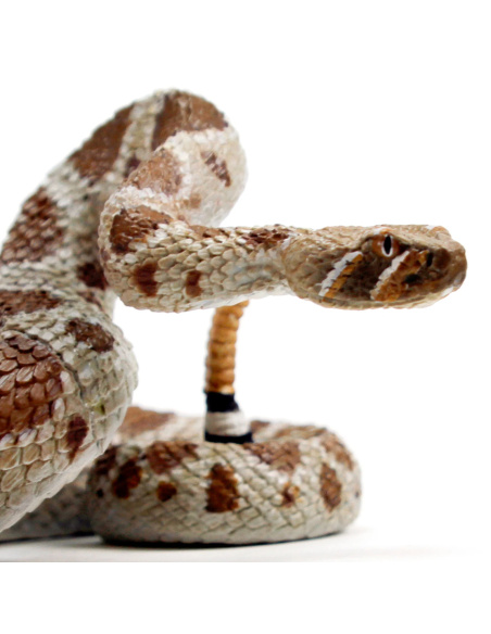 Figurine Crotale Diamantin de l'Ouest Réaliste | Safari Ltd | Animaux Sauvages