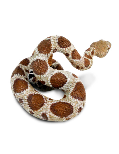 Figurine Crotale Diamantin de l'Ouest Réaliste | Safari Ltd | Animaux Sauvages