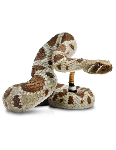 Figurine Crotale Diamantin de l'Ouest Réaliste | Safari Ltd | Animaux Sauvages