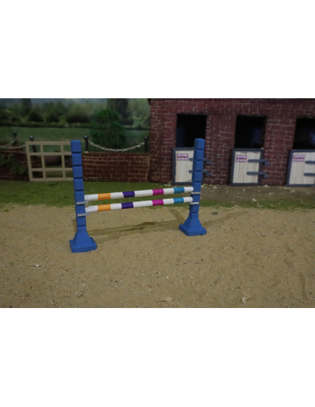 Chandeliers d'Entraînement Rose et Bleu pour Équitation Miniature - LesMinis