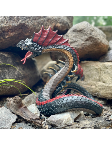 Figurine Basilic Safari Ltd 100363 | Jouet Mythique | Créatures Légendaires