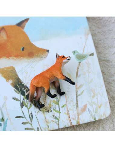 Figurine Renardeau Roux (Vulpes vulpes) – Faune Nord-Américaine | Safari Ltd®