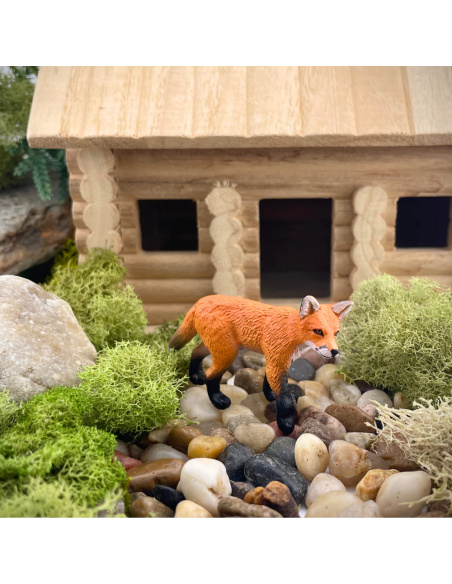 Figurine Renardeau Roux (Vulpes vulpes) – Faune Nord-Américaine | Safari Ltd®