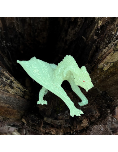 Obsidian – Le Dragon des Cavernes Luminescent | Figurine Safari Ltd® à Collectionner